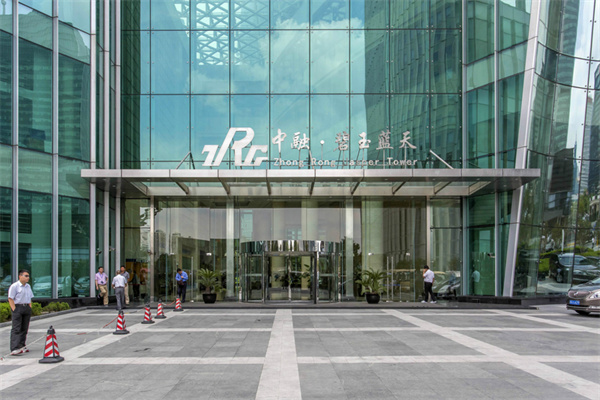 海银金融中心进门口