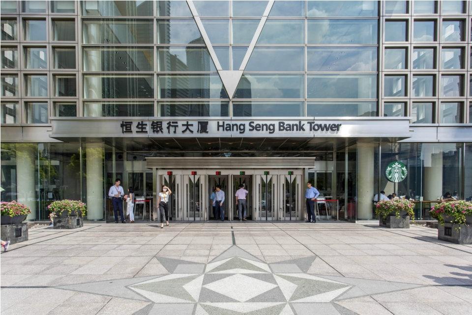 恒生银行大厦正门