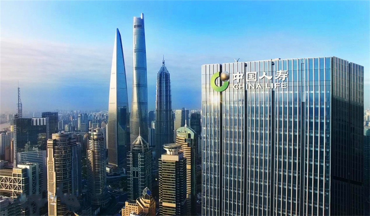中国人寿金融中心侧立图